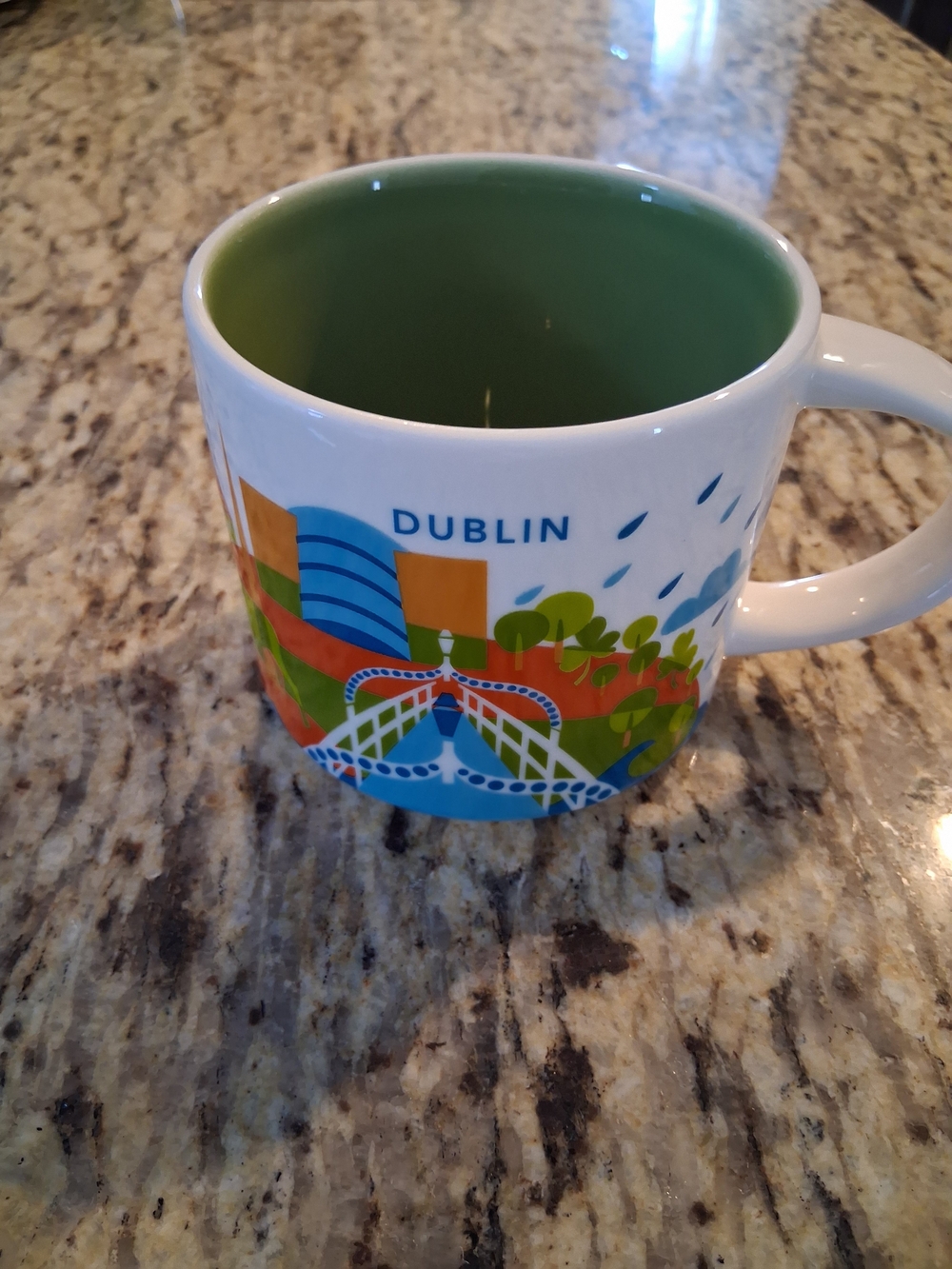 Starbucks Dublin Coffee Cup Mug You Are Here Collection Ireland 14oz 2023